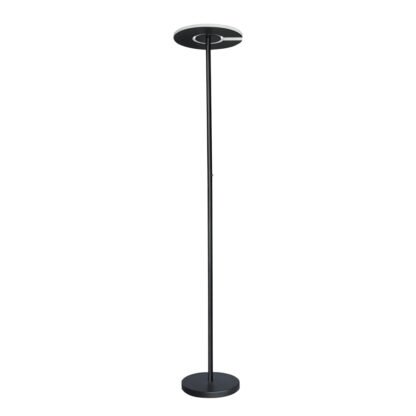 Dimmbare RICCO II LED-Stehleuchte in schwarz von mondilux