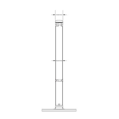 Masse BARTOLO LED-Tischleuchte von mondilux