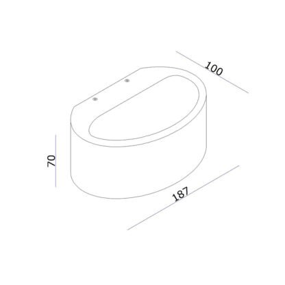 SHARP LED-Wandlampe – Bild 7