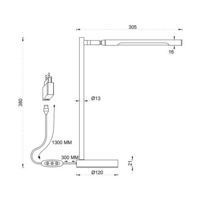 RIMA LED-Tischlampe – Bild 6