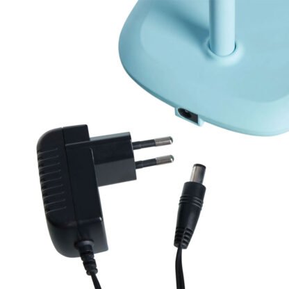 Netzteil der PRIMO II LED-Tischleuchte hellblau