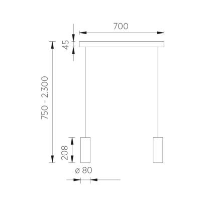 HELLI-2 LED-Hängelampe – Bild 5