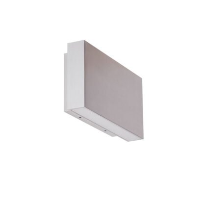 Ansicht von unten BOX2 LED-Wandleuchte Alu für In- und Outdoor von mondilux