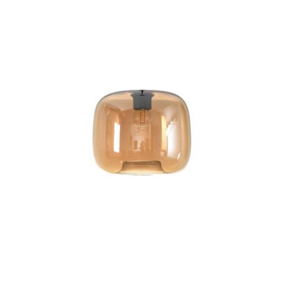PRESTON AMBER Glas klein