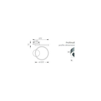 ANEL-60 LED-Deckenlampe – Bild 4