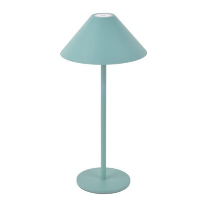 Dimmbare CARPI LED-Tischlampe grün mit Akku von mondilux