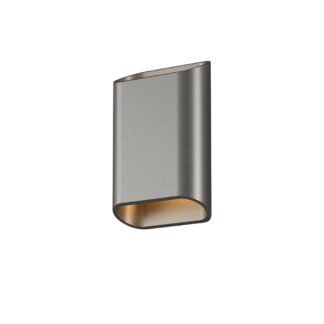 DIAZ LED-Wandlampe klein gun metal von mondilux