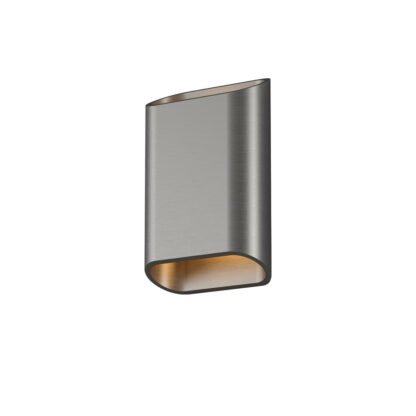 DIAZ LED-Wandlampe klein gun metal von mondilux
