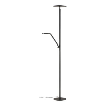CERVINIA LED-Stehleuchte schwarz mit Lesearm von mondilux
