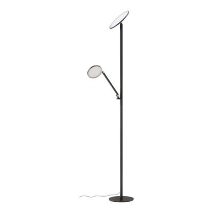CERVINIA LED-Stehleuchte schwarz mit Lesearm von mondilux