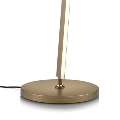 Detailansicht Fuss der FABIA LED-Stehlampe in Effekt bronze von Knapstein Germany