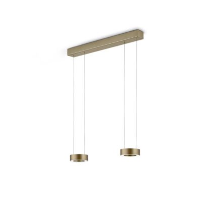 ZERA-2 LED-Hängeleuchte in Effekt bronze von Knapstein Germany