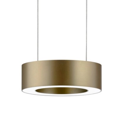 Detailansicht ZERA-2 LED-Hängeleuchte in Effekt bronze von Knapstein Germany