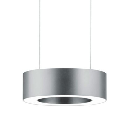Detailansicht ZERA-2 LED-Hängeleuchte in mattnickel von Knapstein Germany