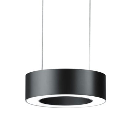 Detailansicht ZERA-2 LED-Hängeleuchte in schwarz von Knapstein Germany