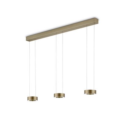 ZERA-3 LED-Hängeleuchte in Effekt bronze von Knapstein Germany