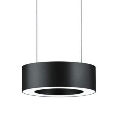 Detailansicht ZERA-3 LED-Hängeleuchte in schwarz von Knapstein Germany