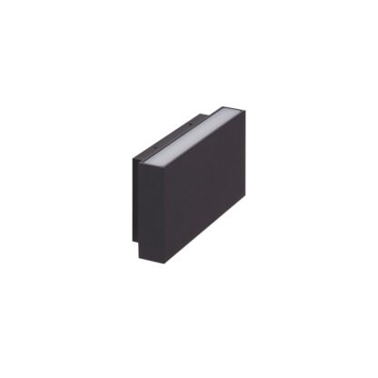 Dimmbare BOX1 LED-Wandleuchte schwarz von mondilux