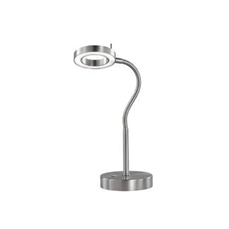 NAOMI LED-Tischlampe Nickel-matt von mondilux