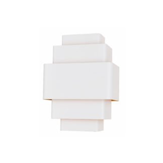 LAYERS Wandleuchte in der Farbe weiss