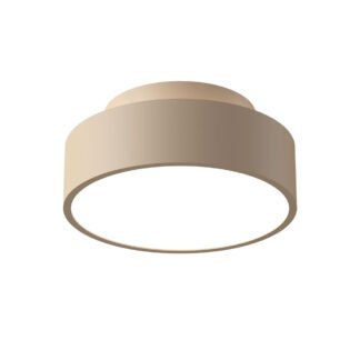 CHICAGO LED-Deckenleuchte Ø 15 cm in der Farbe Champagner von mondilux