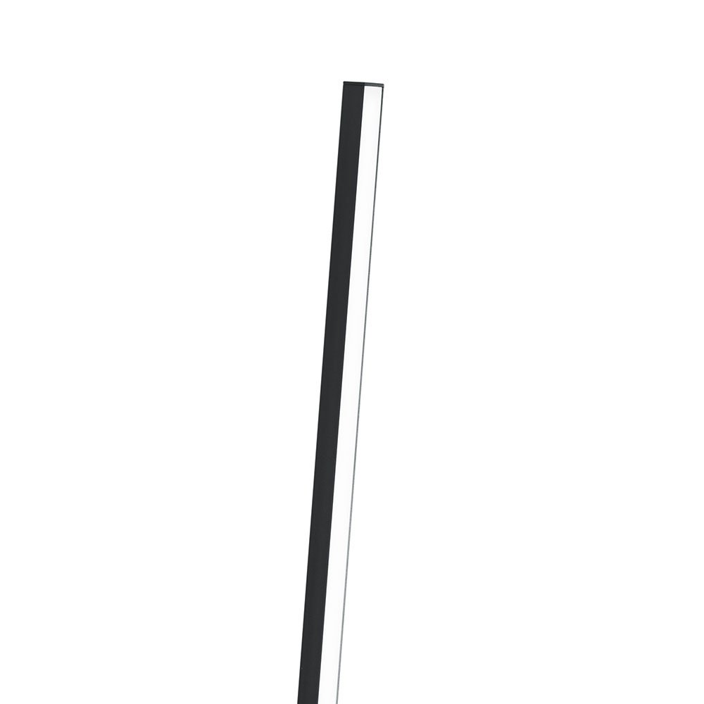 Detailansicht Profil der FABIA LED-Stehlampe in schwarz von Knapstein Germany