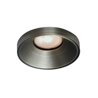 MALMO runder Einbauspot GU10 in hellbronze von mondilux