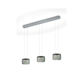 SIDRA LED-Hängeleuchte 120 cm mattnickel von Knapstein Germany