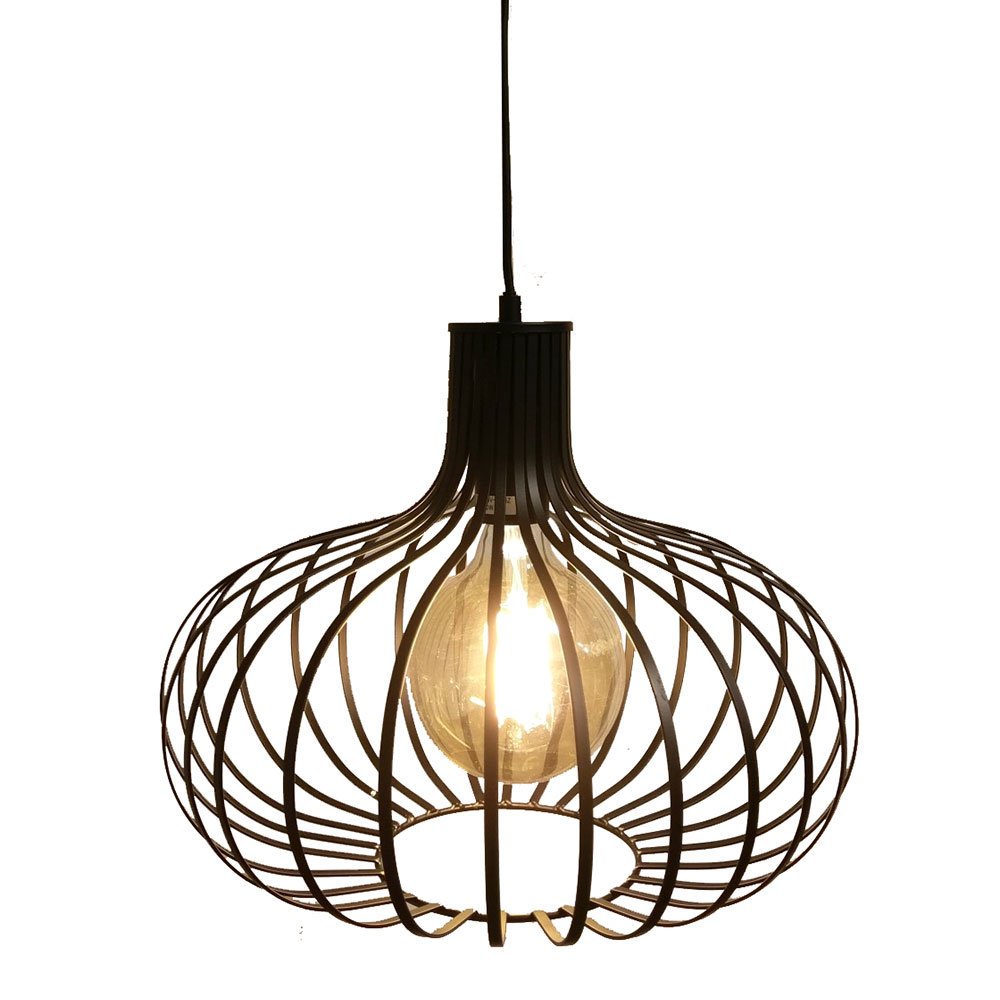 LAUREN Hängelampe schwarz