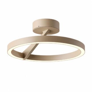 Dimmbare OREGON LED-Deckenleuchte in Champagner von mondilux