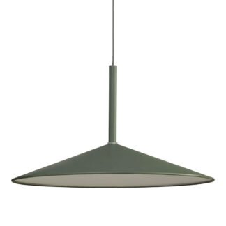 Höhenverstellbare LAVIN LED-Pendelleuchte in grün von mondilux