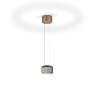 SIDRA-1 LED-Hängeleuchte sand metallic von Knapstein Germany