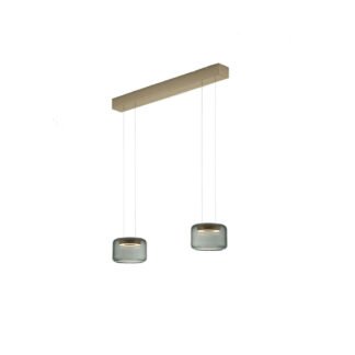 SIDRA-2 LED-Hängeleuchte effekt bronze von Knapstein Germany