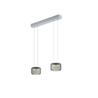 SIDRA-2 LED-Hängeleuchte mattnickel von Knapstein Germany