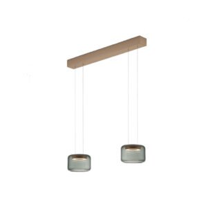 SIDRA-2 LED-Hängeleuchte sand metallic von Knapstein Germany