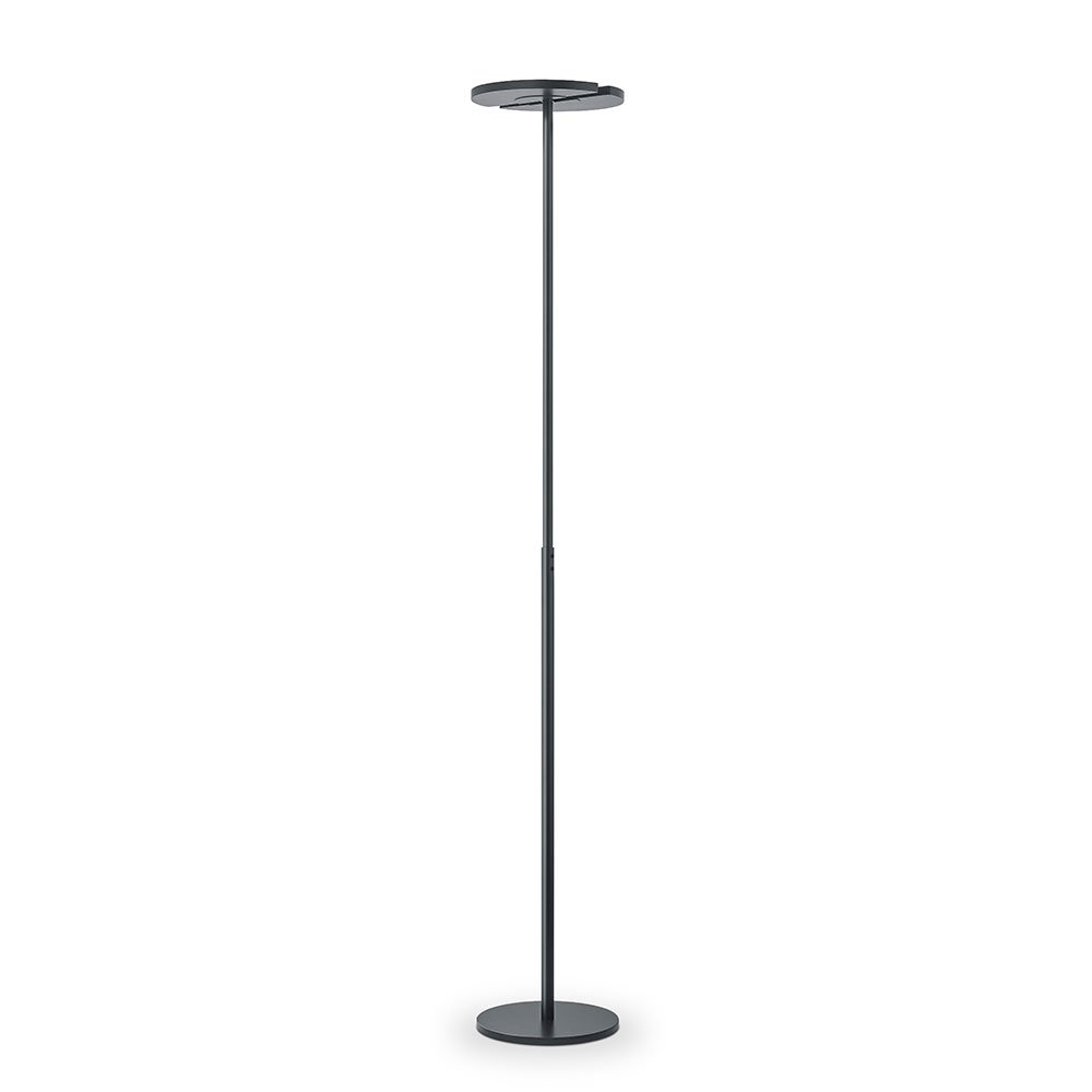 TALEA LED-Stehlampe in Schwarz mit 10304 Lumen, stufenlos dimmbar und Lichtfarbe von 1800 bis 4000 Kelvin einstellbar.