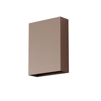 MEMPHIS LED-Wandlampe in Bronze gebürstet