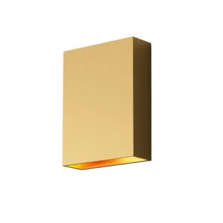 MEMPHIS LED-Wandlampe in Warmgold