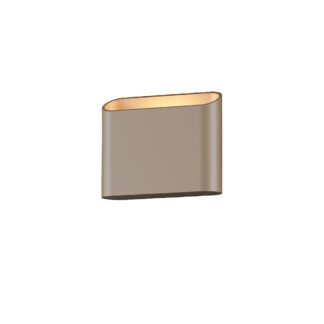 DIAZ LED-Wandlampe 1-flammig in Champagner