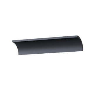 MALIBU LED-Wandleuchte 1-flammig in Schwarz von mondilux