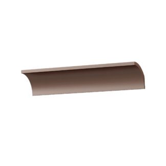 MALIBU LED-Wandleuchte 1-flammig in Bronze gebürstet von mondilux