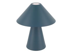 BORMIO LED-Tischleuchte klein in blau mit Akku für In- und Outdoor