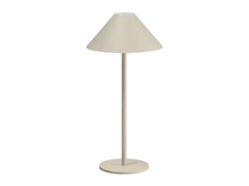 CARPI LED-Tischlampe beige mit Akku von mondilux