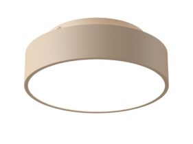 CHICAGO LED-Deckenleuchte Ø 25 cm in der Farbe Champagner von mondilux