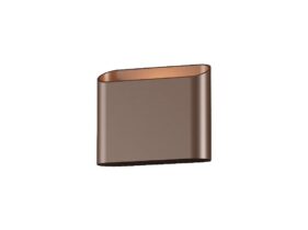 DIAZ LED-Wandlampe 1-flammig in Bronze gebürstet