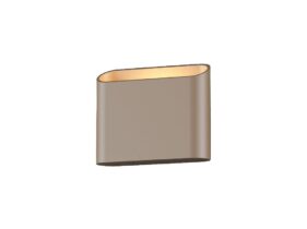 DIAZ LED-Wandlampe 1-flammig in Champagner