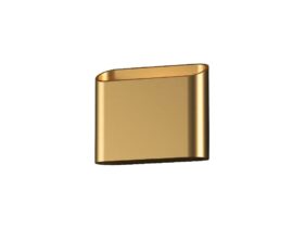 DIAZ LED-Wandlampe 1-flammig in Warmgold
