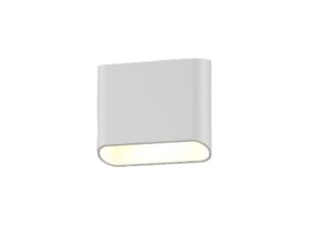 DIAZ LED-Wandlampe 1-flammig für In- und Outdoor in Weiss