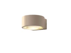 HUDSON LED-Wandleuchte in der Farbe Champagner