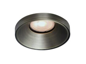 MALMO runder Einbauspot GU10 in hellbronze von mondilux